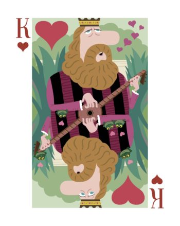 Voutch cartes - Roi de cœur 1