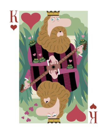 Voutch cartes - Roi de cœur 2