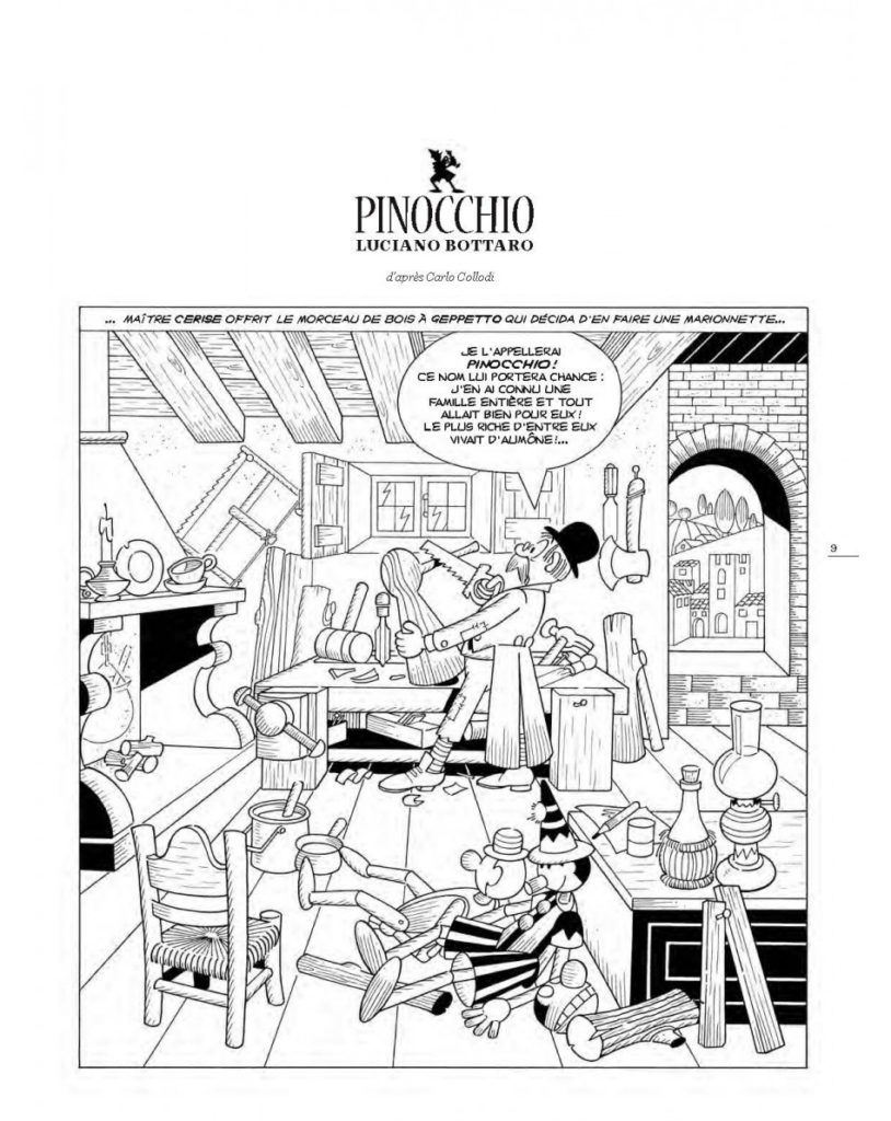Luciano Bottaro, Pinocchio
